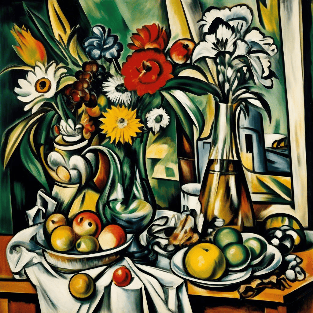 Large Stil Life with Telescope – Max Beckmann