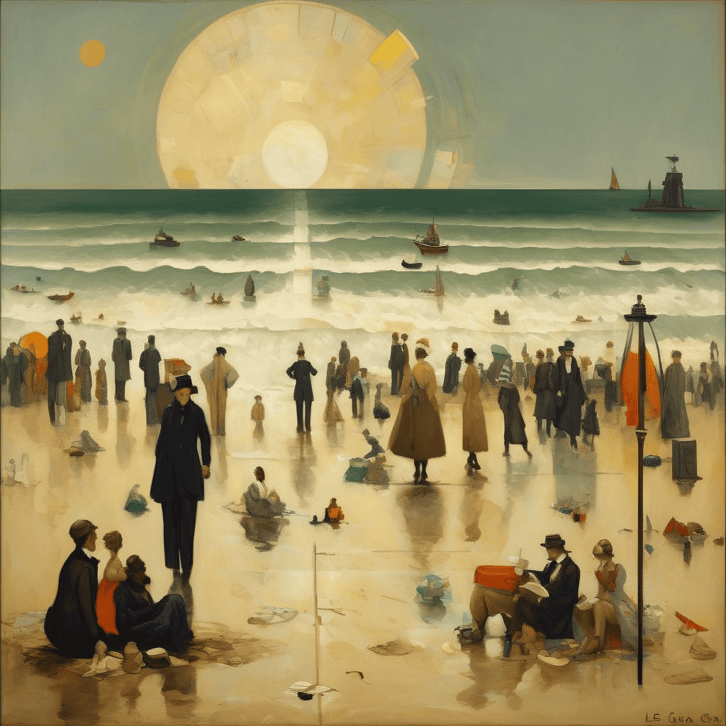 The Beach of Le Havre – Emilio Grau Sala
