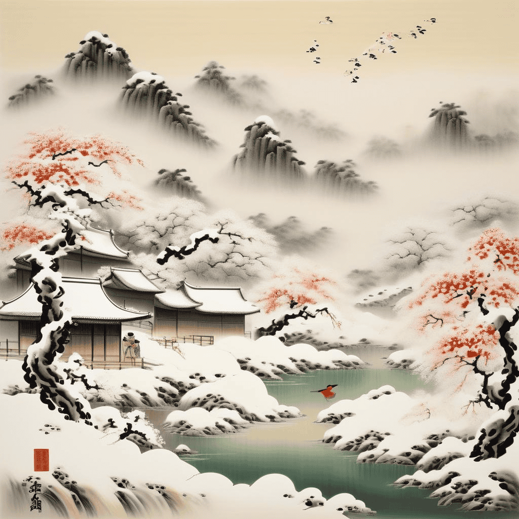 Early Snow – Chang Dai-chien