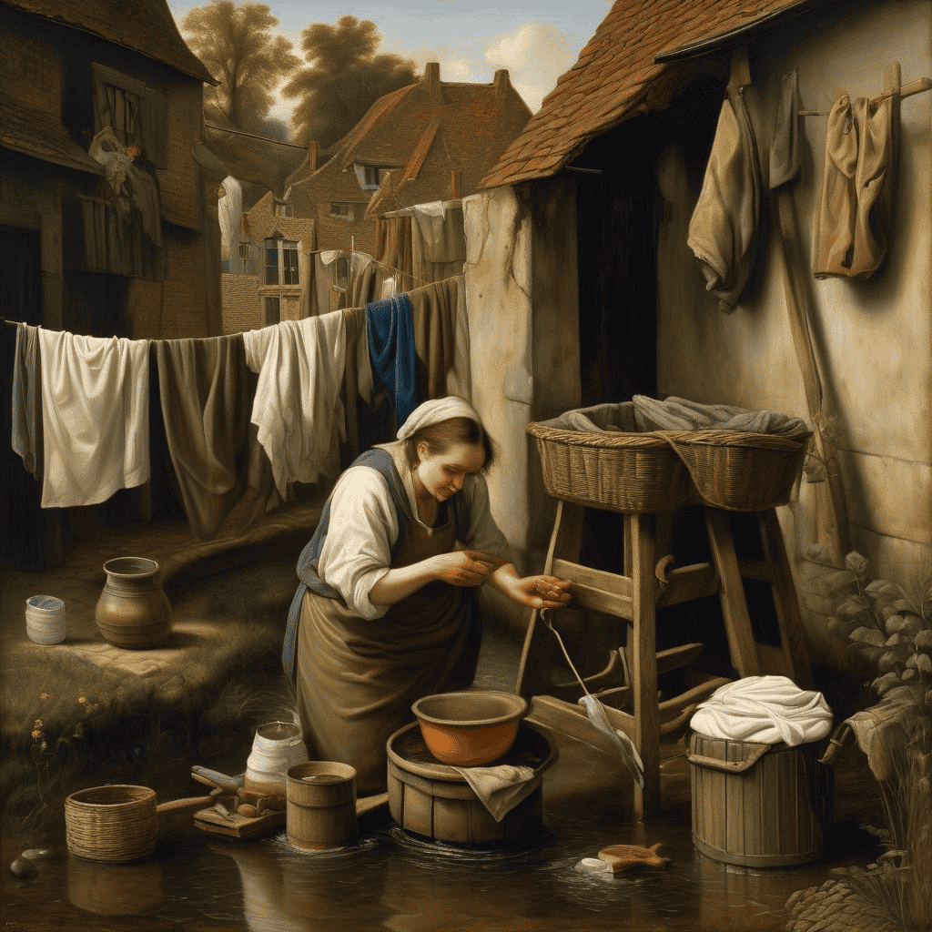 Wash day – Klaes Molenaer