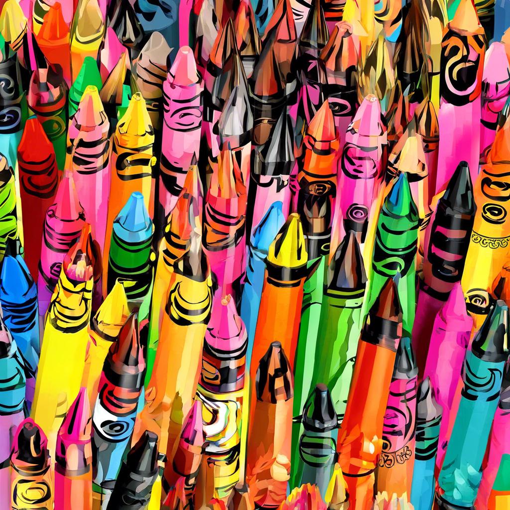 Η Επιρροή της Crayola στο Έργο της Audrey Flack