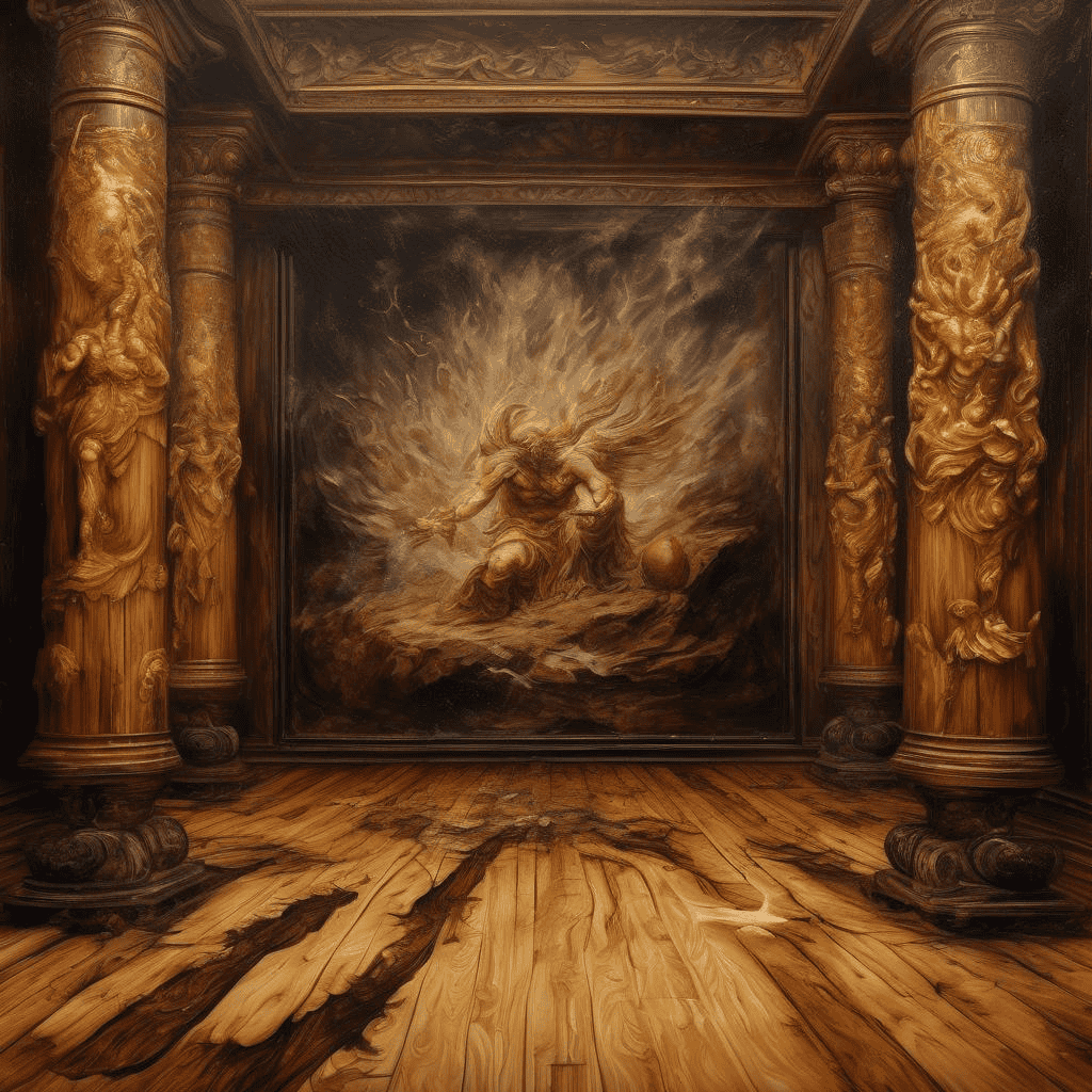 Imprint 4 – Destroyed Wooden Floor