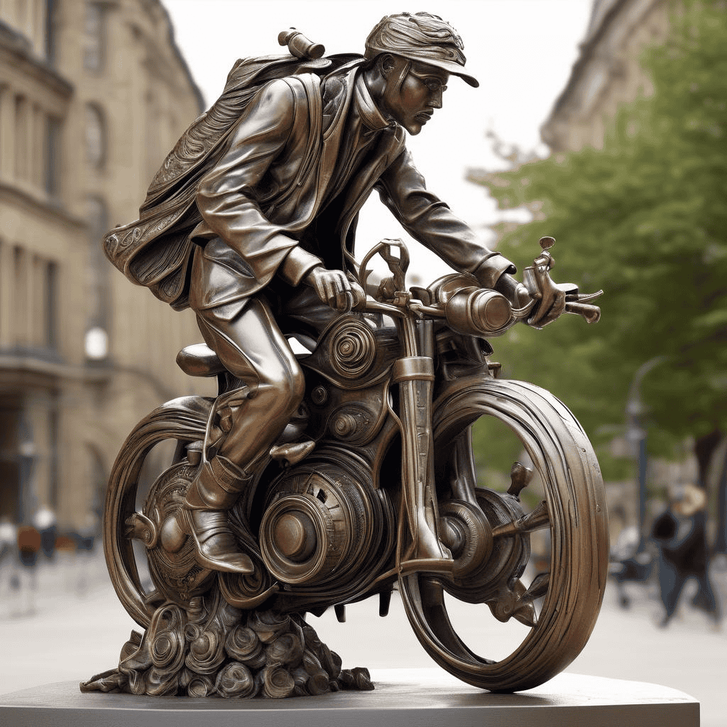 Bike Guardian rider – time traveler
