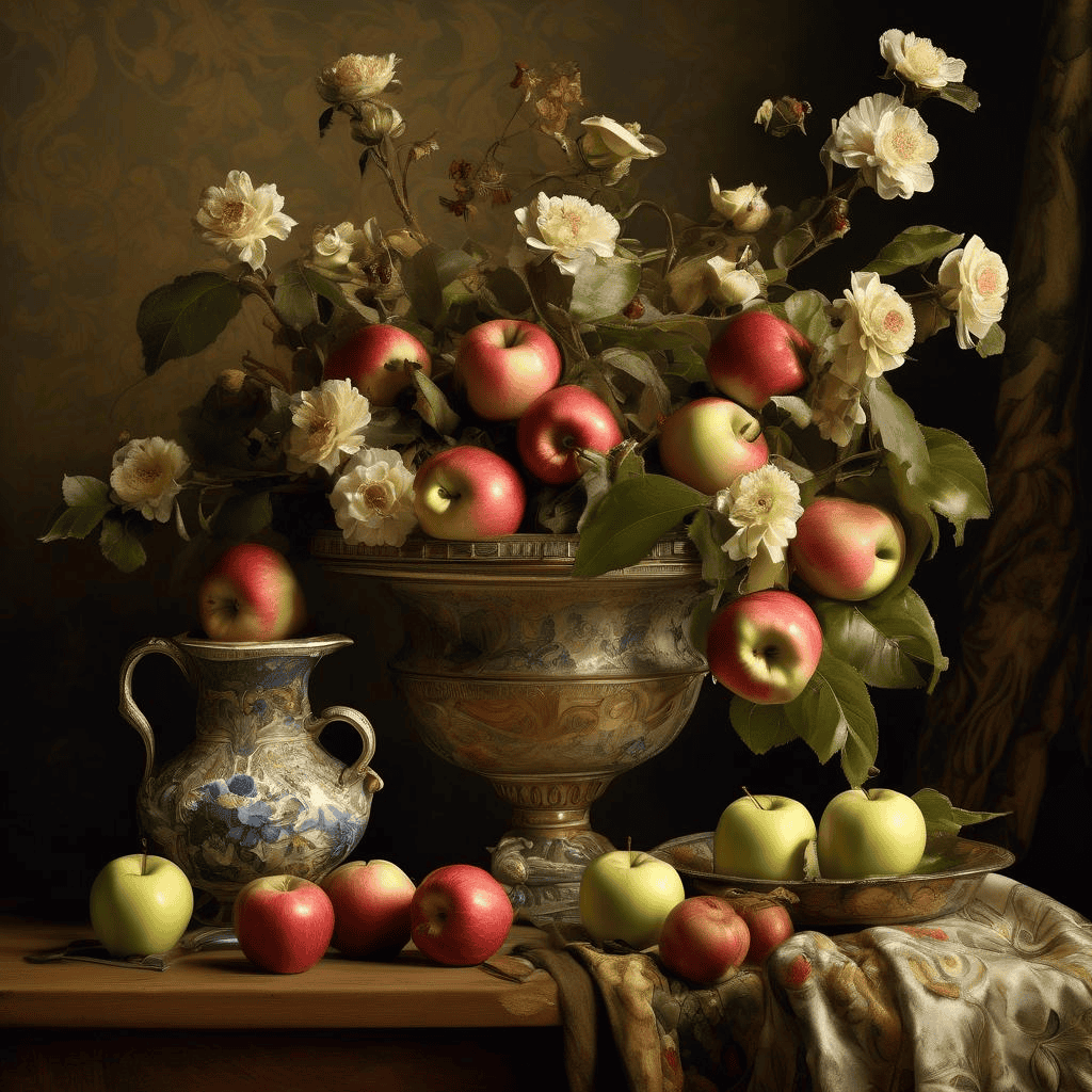 Still Life, Apples – Ottone Rosai