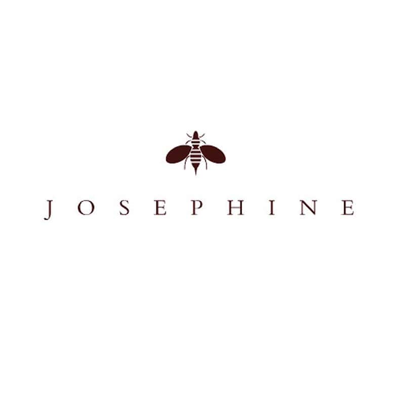 Josephine Shoe Boutique logo featuring a hand drawn bee.
