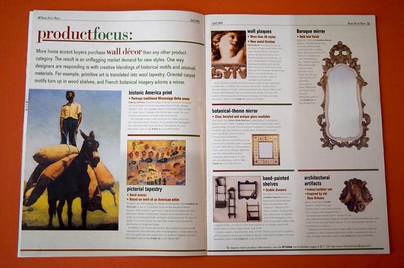 Home Decor Buyer - image of trade magazine