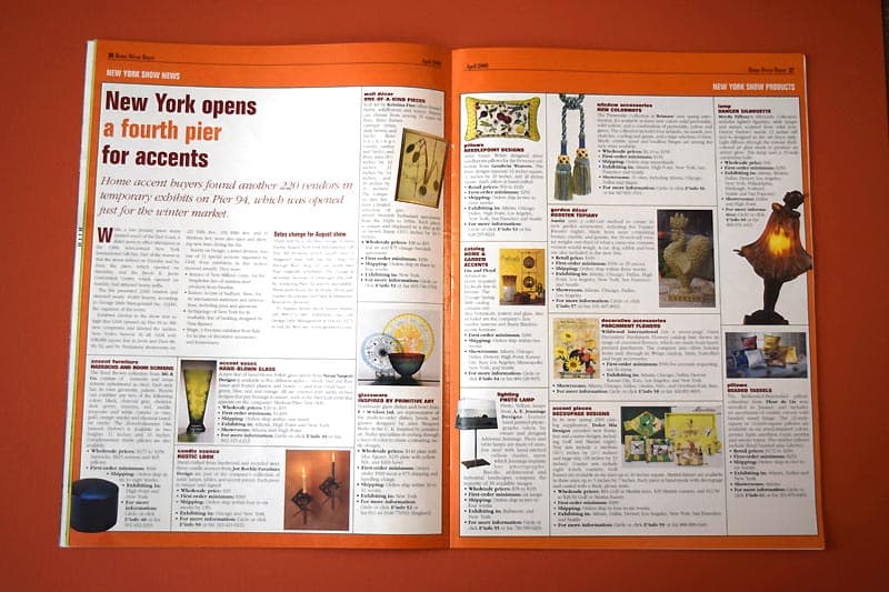 Home Decor Buyer - image of trade magazine