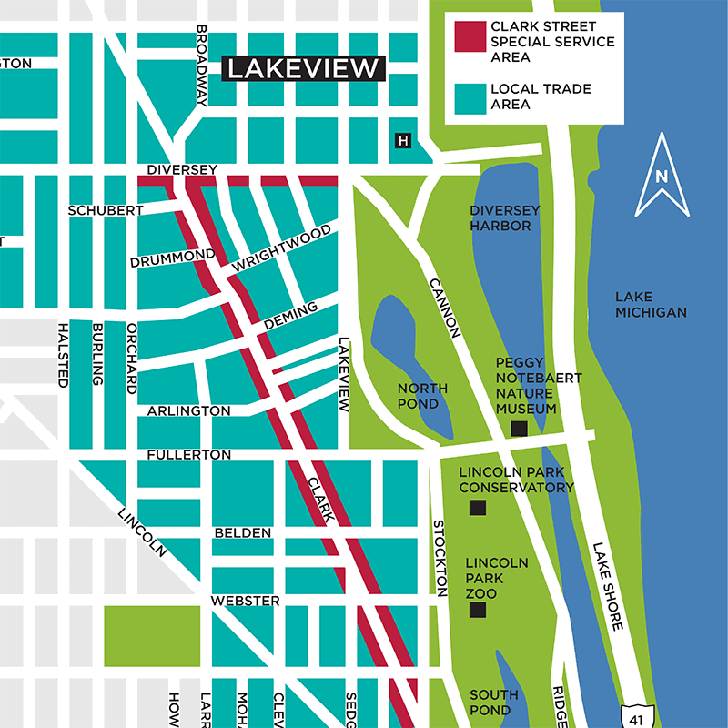 Map of trade corridors.