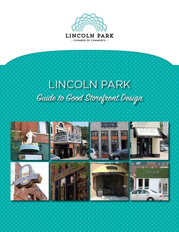 Signage Guidelines Brochure, front cover.