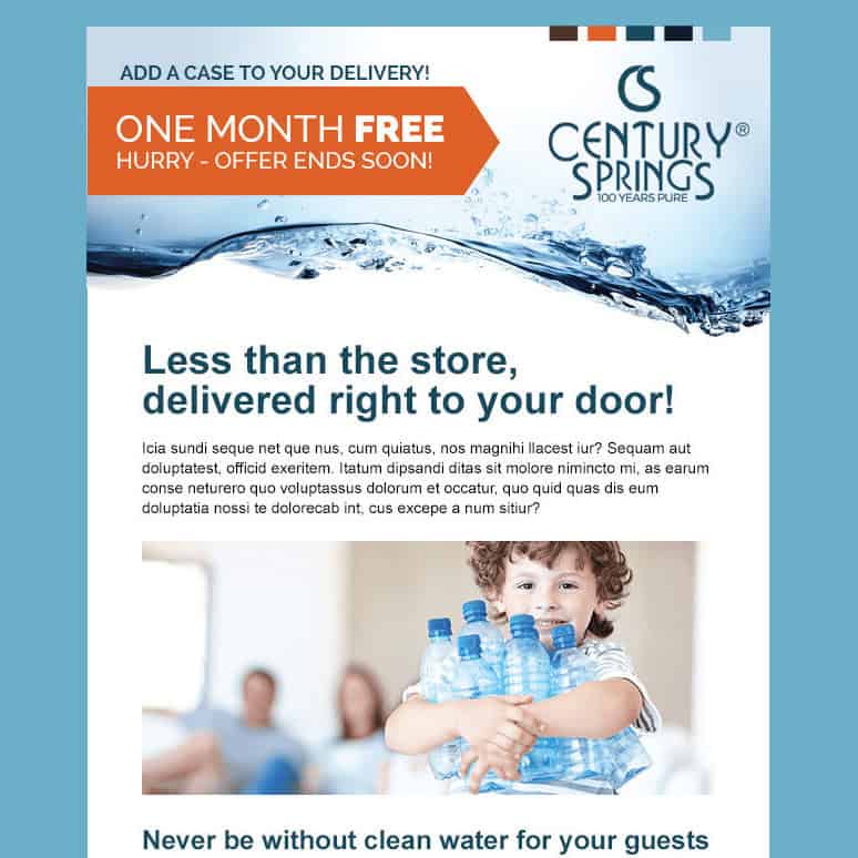 Email promotion.