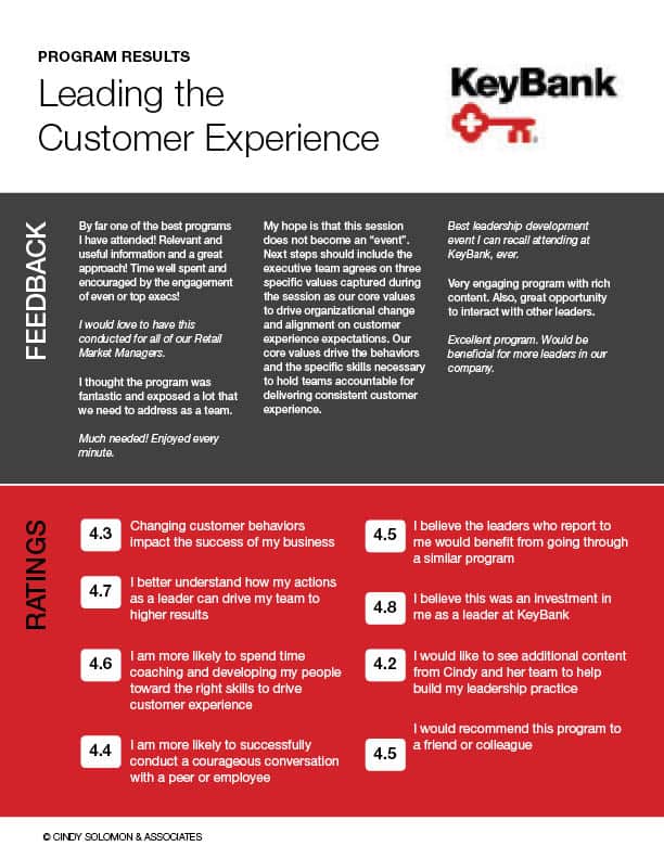 Evaluation results document for Keybank.