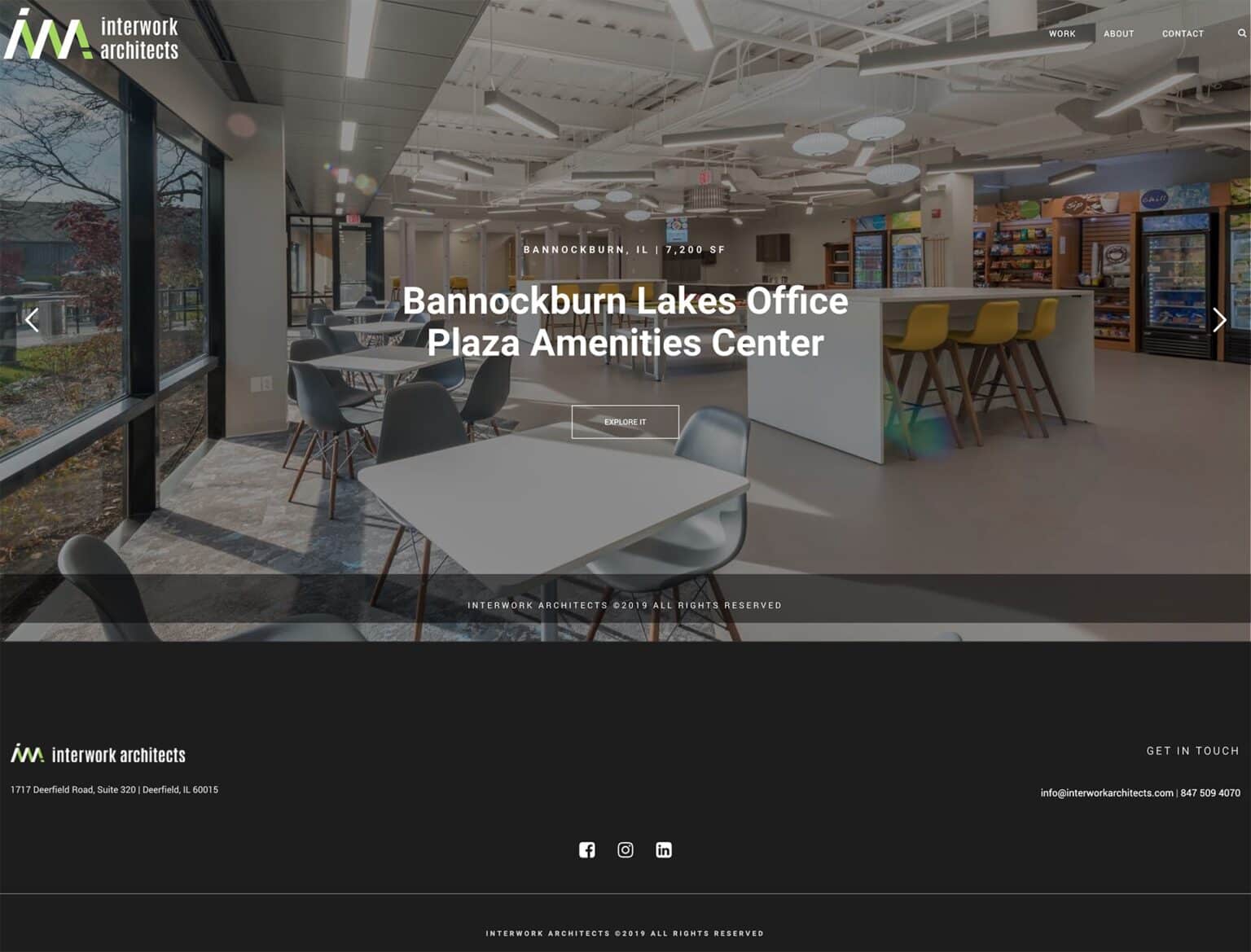 Home page design.