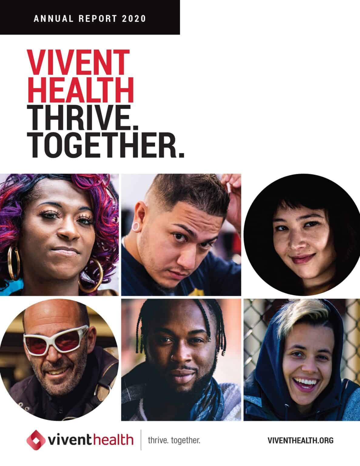 Annual report front cover.