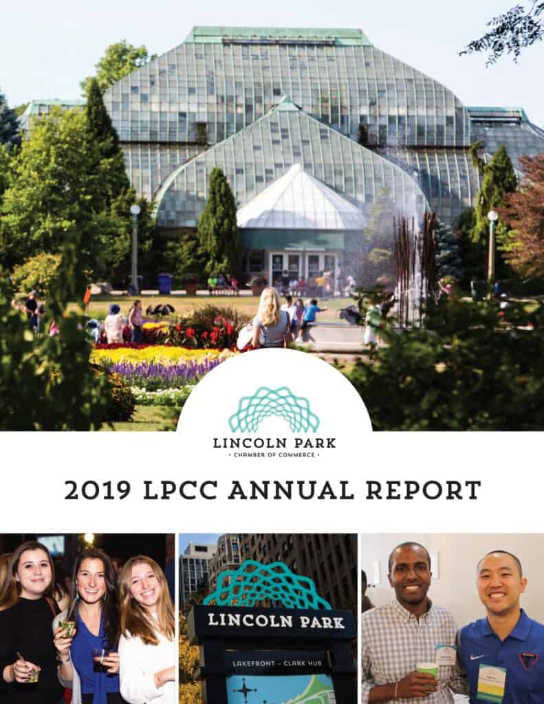 Front cover of chamber of commerce annual report.