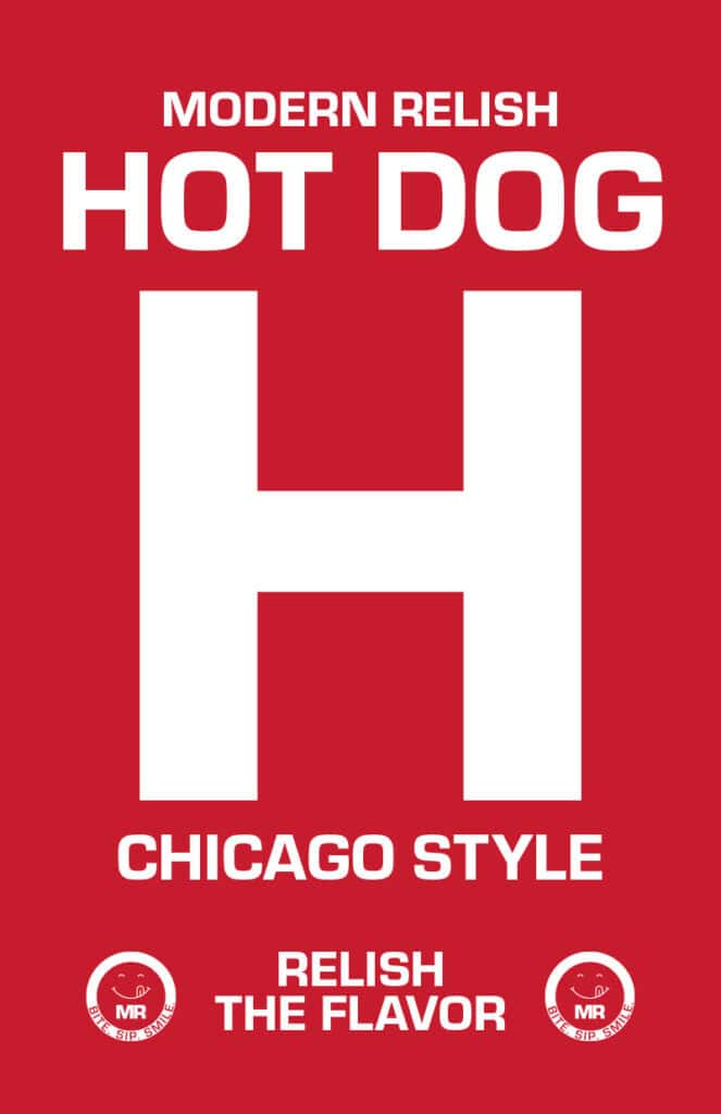 Hot Dog signage.