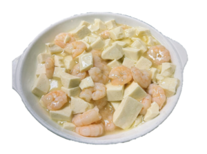 蝦仁豆腐 (Baby Shrimp w. Tofu)
