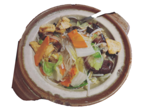 羅漢豆腐煲 (Bean Curd w. Vermicelli)