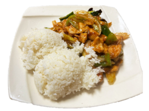 DS10. Chicken w. Garlic Sauce