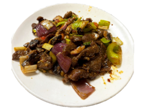 孜然羊 (Lamb w. Zhiram Sauce)