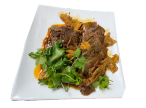 夫妻肺片 (Sliced Beef Tendon w. Pepper Sauce)