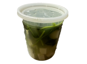 Spinach w. Bean Curd Soup