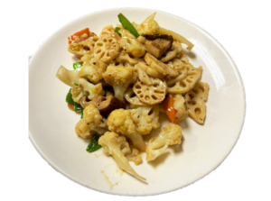 蓮藕小炒 (Stir Fried Lotus-Root)