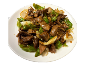爆炒豬肚尖 (Stir Fried Pork Belly w. Garlic Sauce)