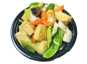 鐵板豆腐 (Tofu w. Hot Sizzling Pan)