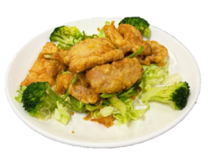 椒鹽肉排 (Pork Chops w. Salt & Pepper Sauce)