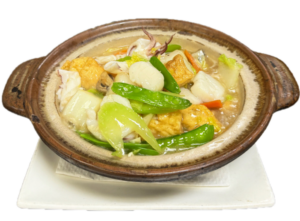 海鮮豆腐煲 (Seafood Bean Curd)