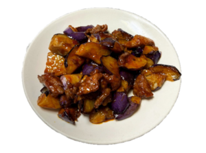 Beef w. Eggplant in Garlic Sauce