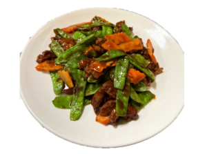 Beef w. Snow Pea Pods