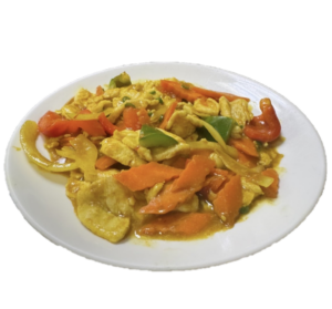 Chicken w. Curry Sauce