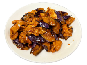 Chicken w. Eggplant in Garlic Sauce