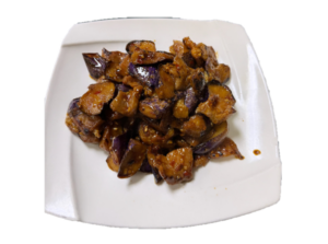 Pork w. Eggplant in Garlic Sauce