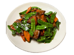 Roast Pork w. Snow Pea Pods