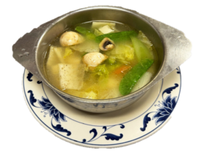 Vegetable Bean Curd Soup
