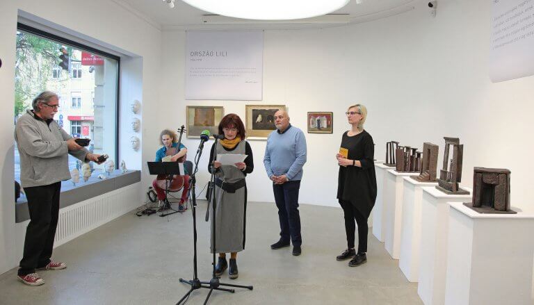 Kiállításmegnyitó | Minerva baglya | Kondor Béla, Schaár Erzsébet, Ország Lili