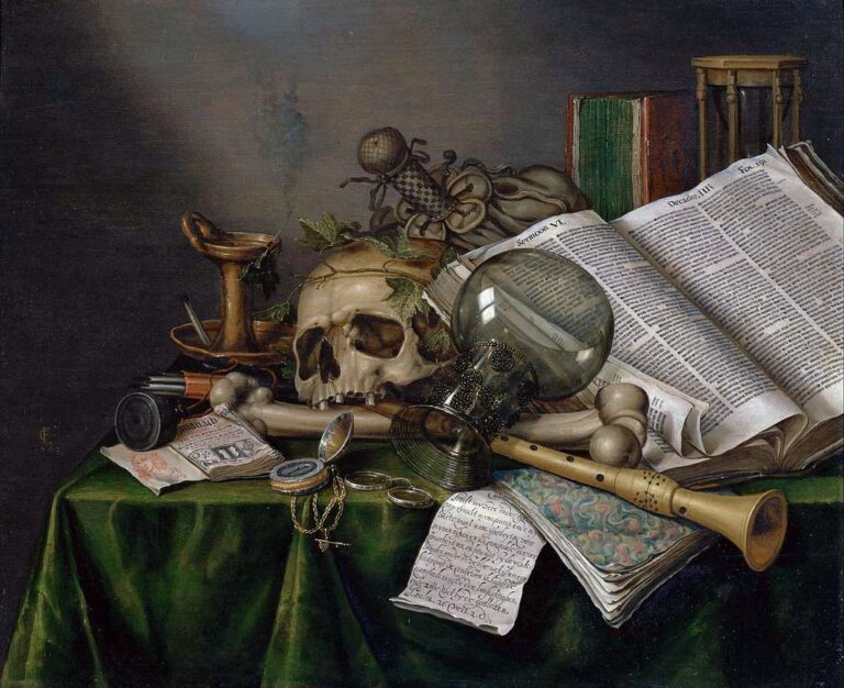 Vanitas-csendéletek és „memento mori” a képzőművészetben I.