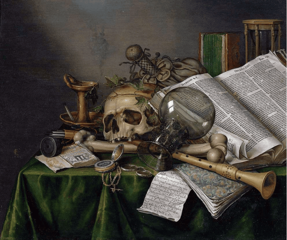 Vanitas-csendéletek és „memento mori” a képzőművészetben I.