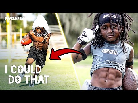 10-Year-Old Blaze World’s FASTEST Football Prodigy 🔥 | Next TYREEK HILL?!