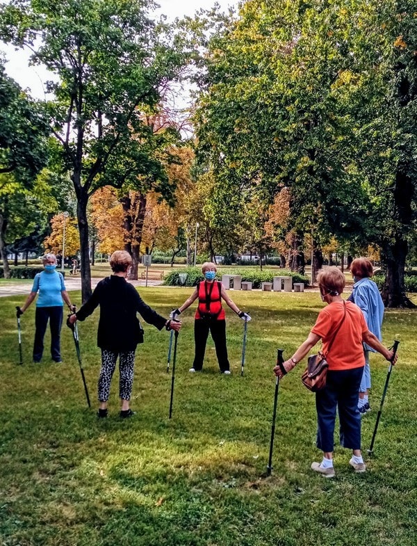 Nordic klub a Gesztenyéskertben
