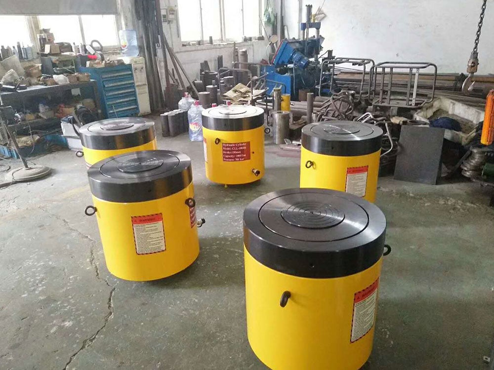 Single Acting Lock Nut Hydraulic Cylinders