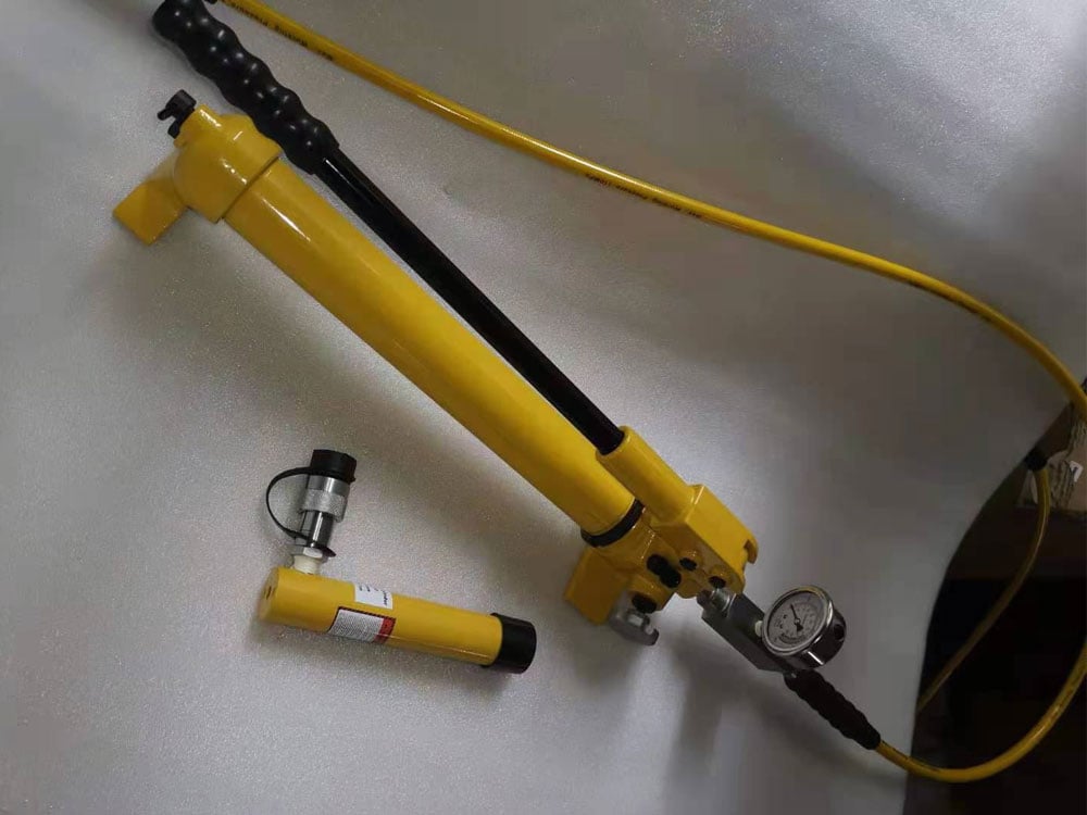 Porta Power, Hydraulic Cylinder And Hand Pump Set
