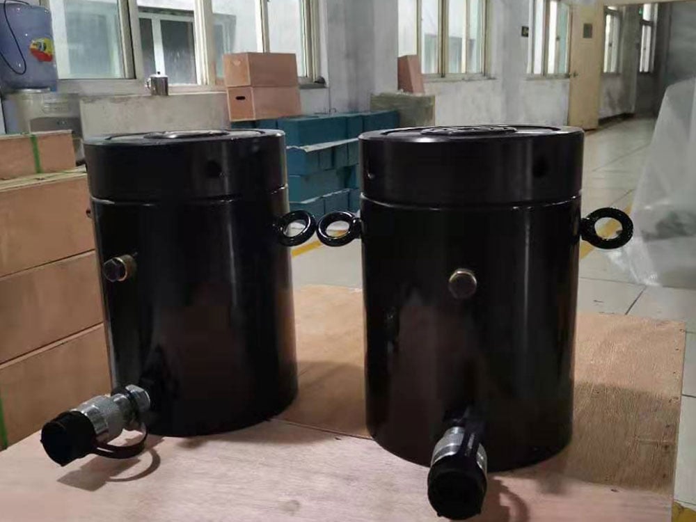 Single Acting Aluminum Lock Nut Hydraulic Cylinders