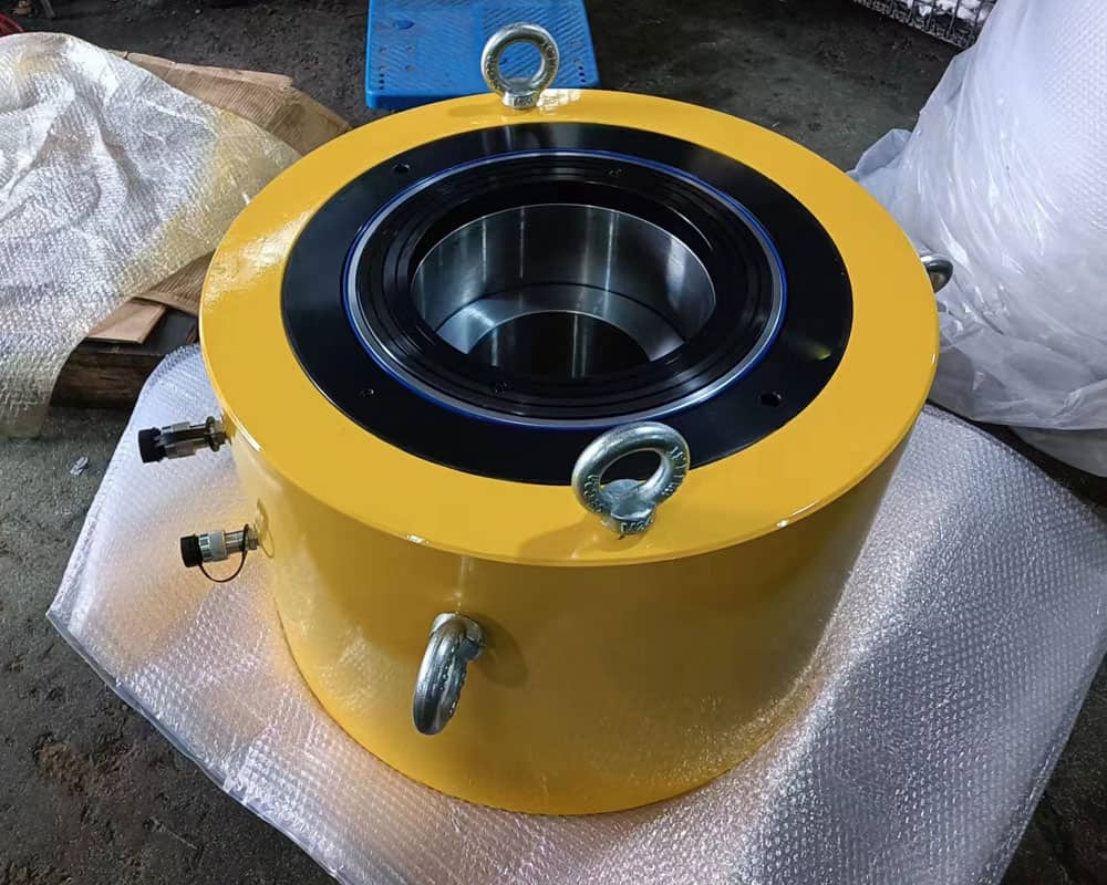 1000 Ton Double Acting Hollow Hydraulic Cylinder