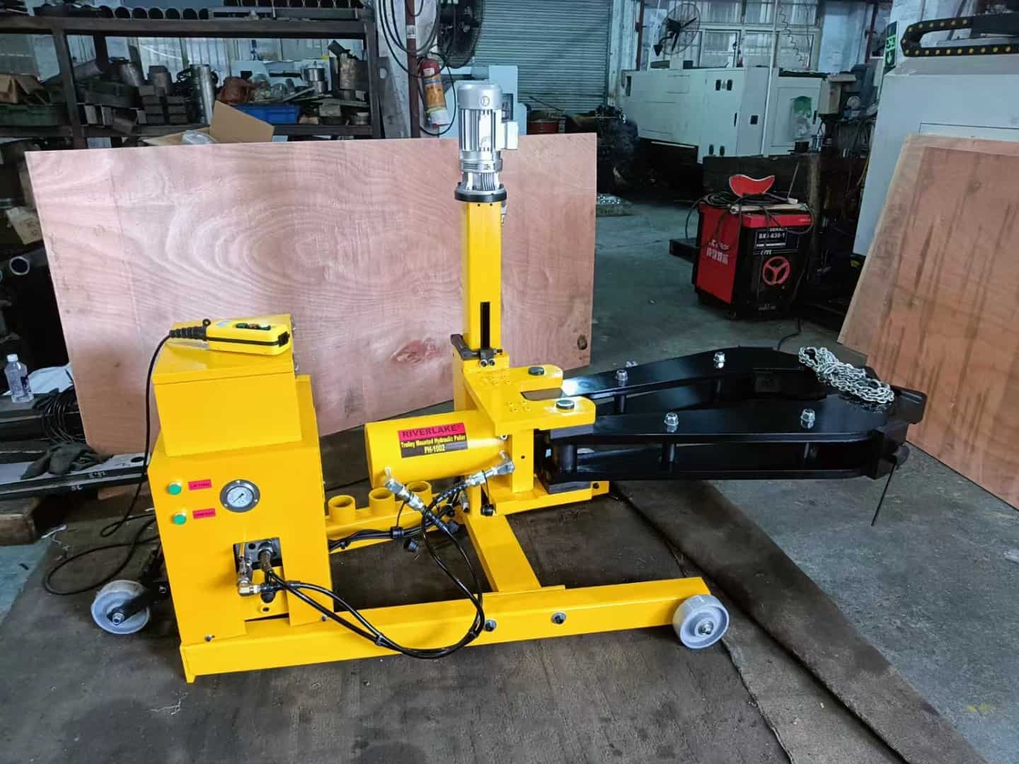 PH1002, 2 Jaws,100 Ton Hydraulic Puller