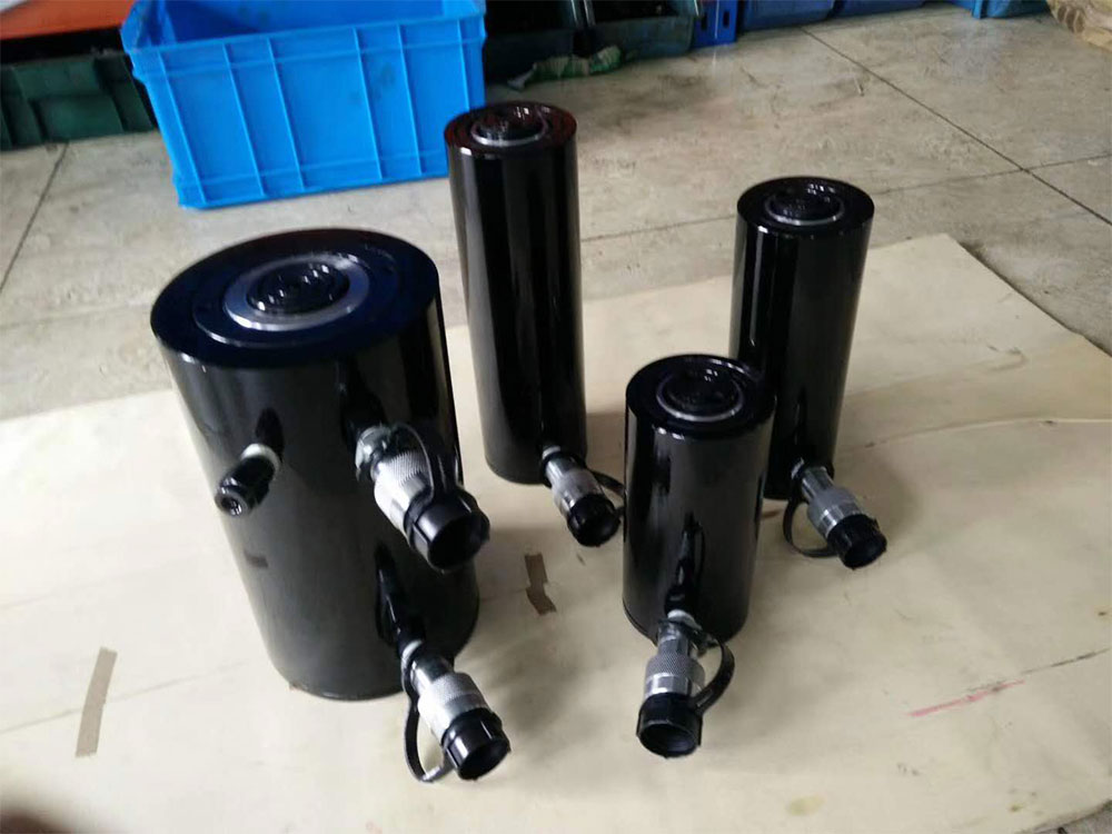 Single Acting Aluminum Lock Nut Hydraulic Cylinders