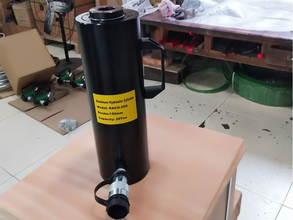 Single Acting Hollow Plunger Aluminum Hydraulic Cylinders