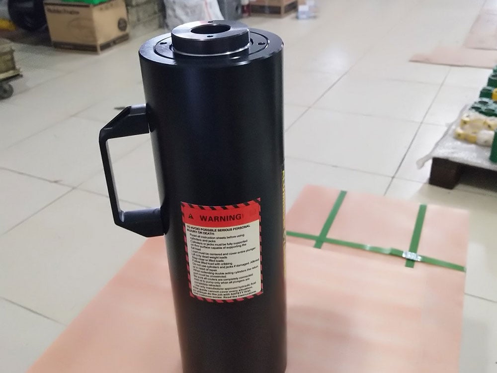 Single Acting Hollow Plunger Aluminum Hydraulic Cylinders